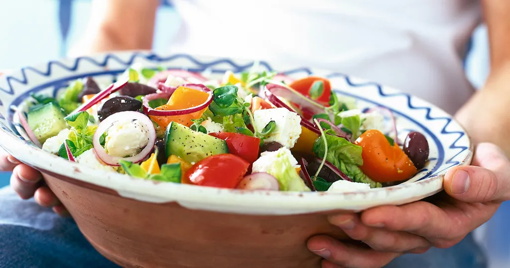 Fetaostsallad