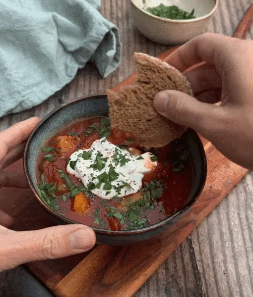 Gulaschsoppa i slowcooker
