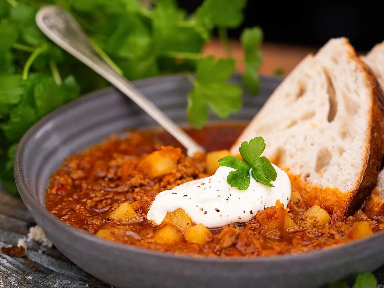 Mustig köttfärsgryta