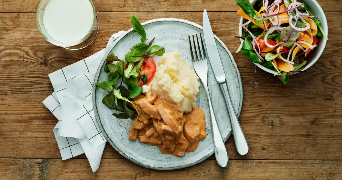 Korv Stroganoff